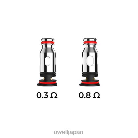 UWELL PA 交換用コイル | UWELL Tokyo 03Ω（4個パック） J0X2T82